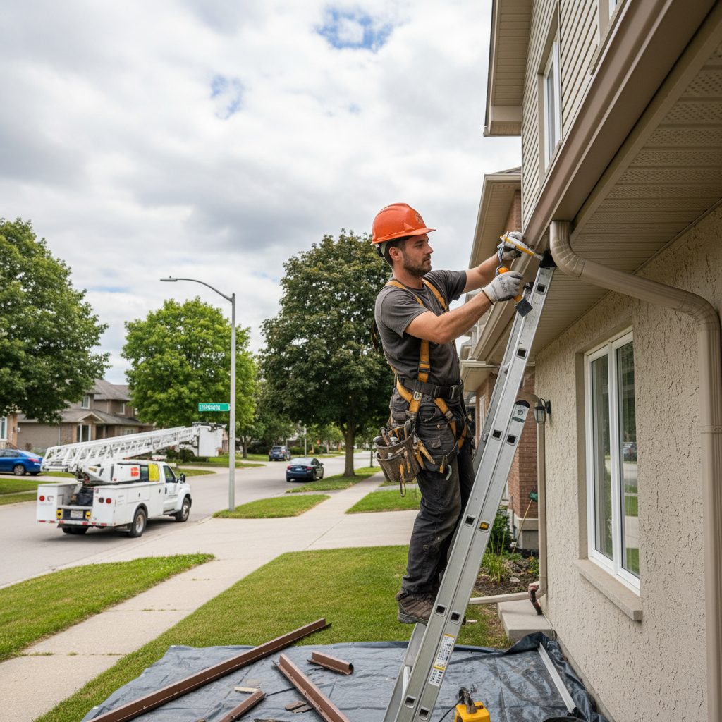 Eavestrough Repair